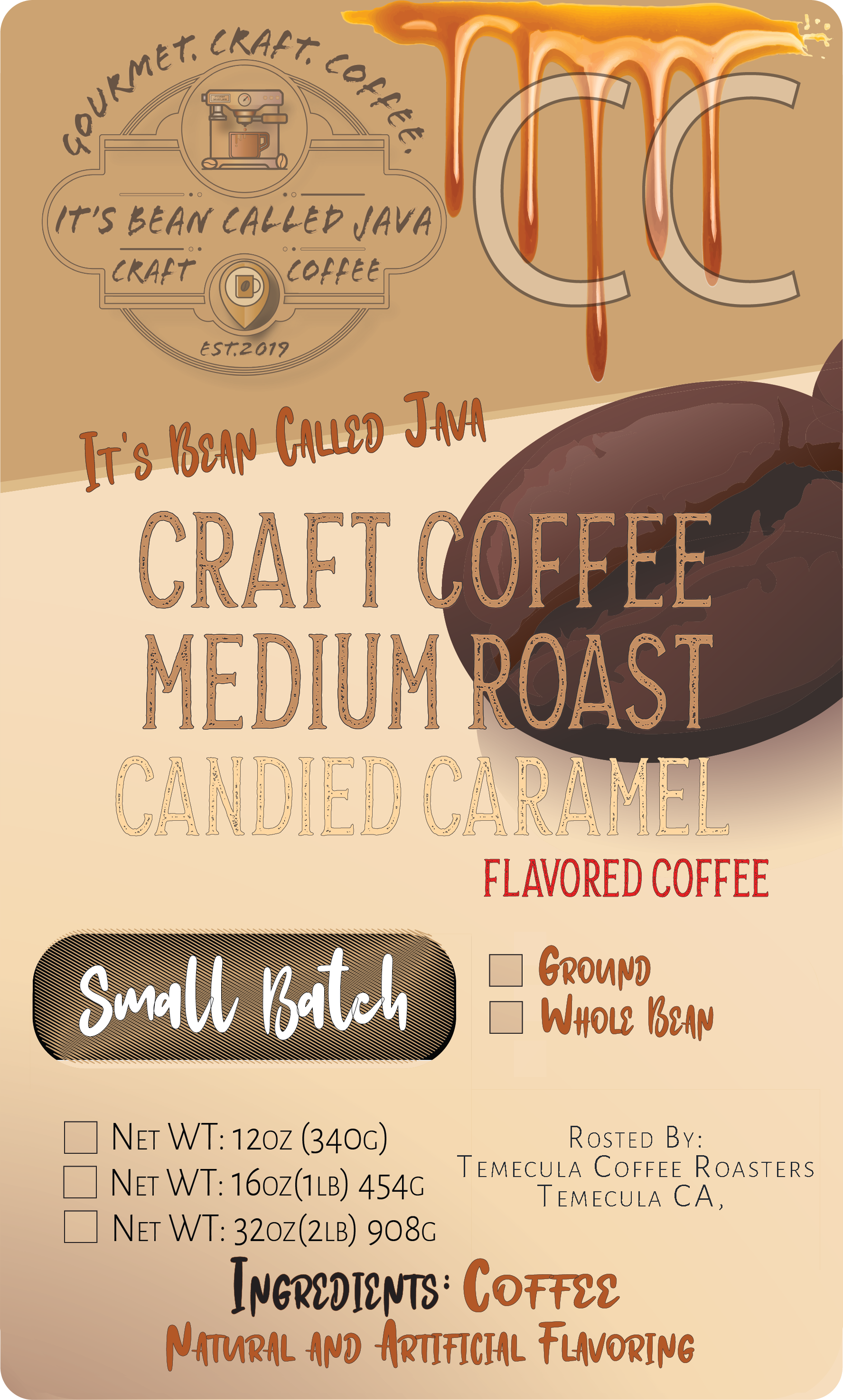 Candied Caramel Flavored Coffee - Coffee - $13.00