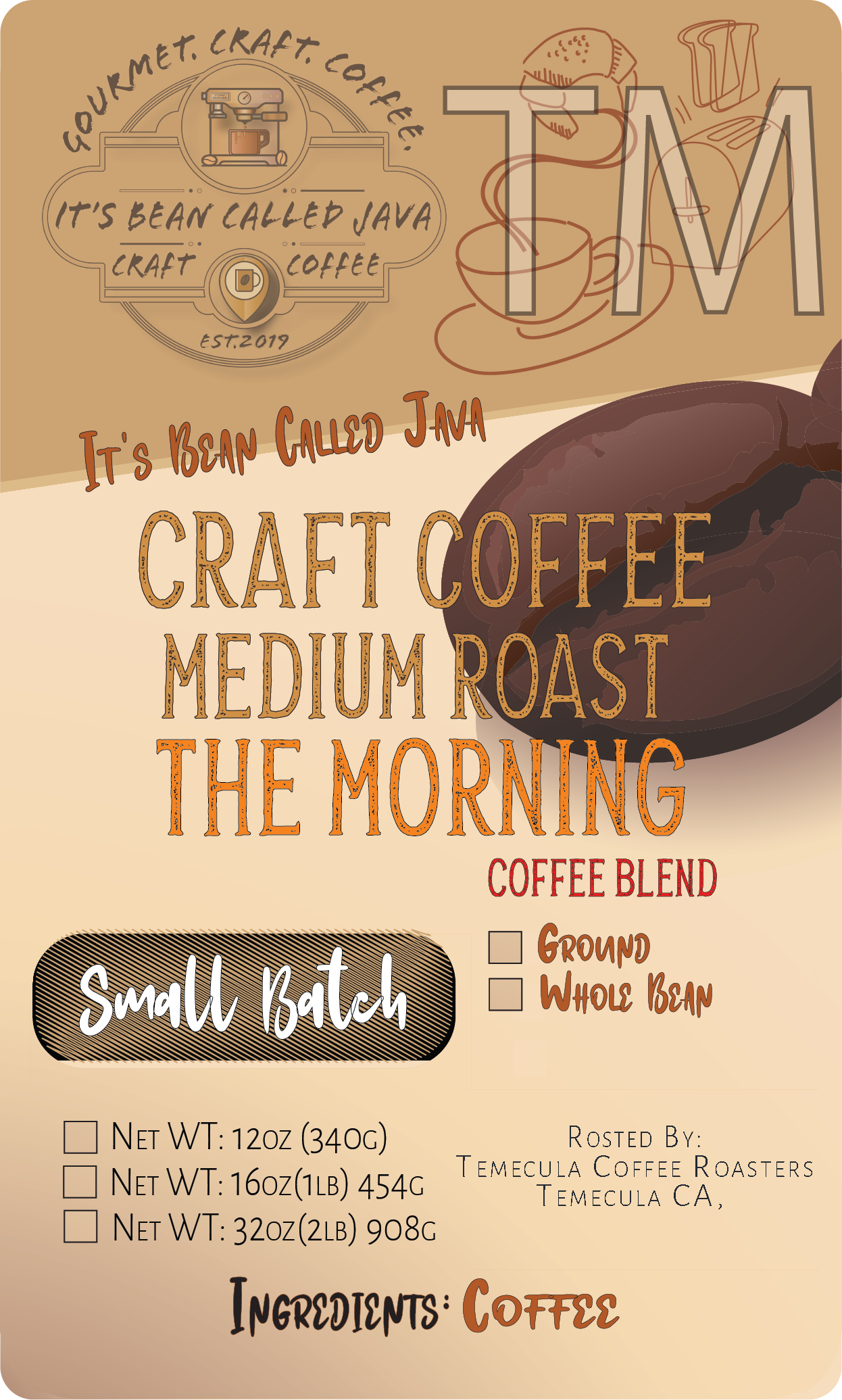 The Morning Blend - Coffee - $13.75